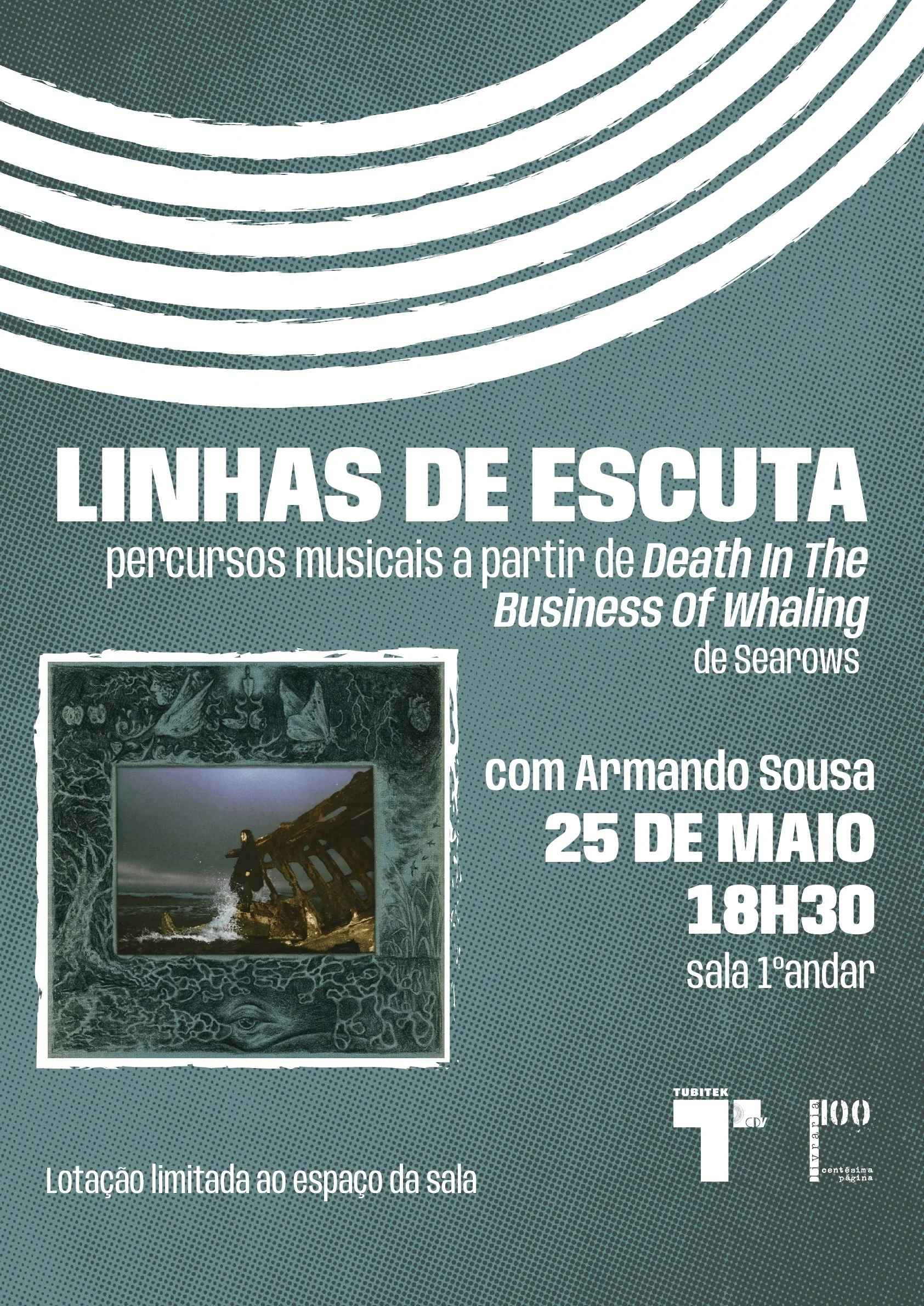 Linhas de Escuta @ Livraria Centésima Página