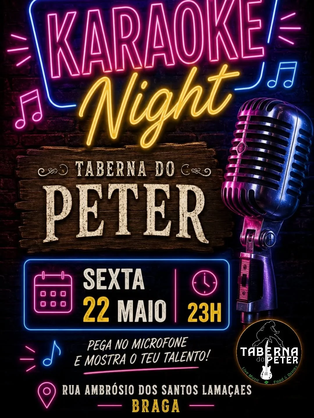 Karaoke @ Taberna do Peter