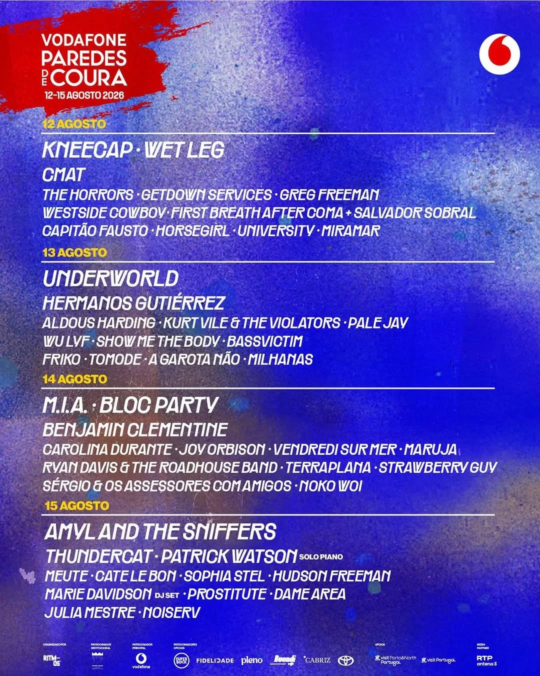 Vodafone Paredes de Coura 2026
