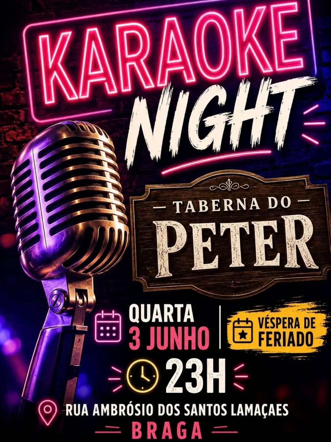Karaoke @ Taberna do Peter