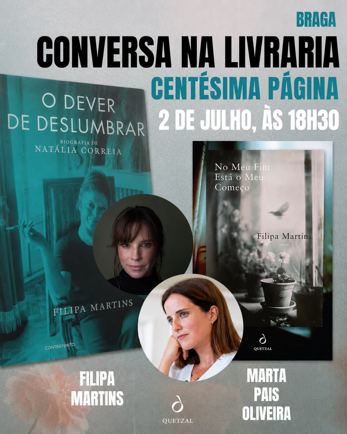 No Meu Fim Está o Meu Começo @ Livraria Centésima Página