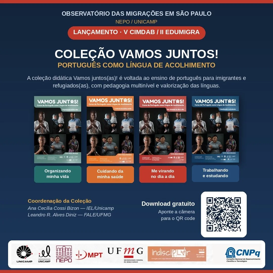 Lançamento da Coleção Vamos Juntos! Português como Língua de Acolhimento @ Livraria Centésima Página