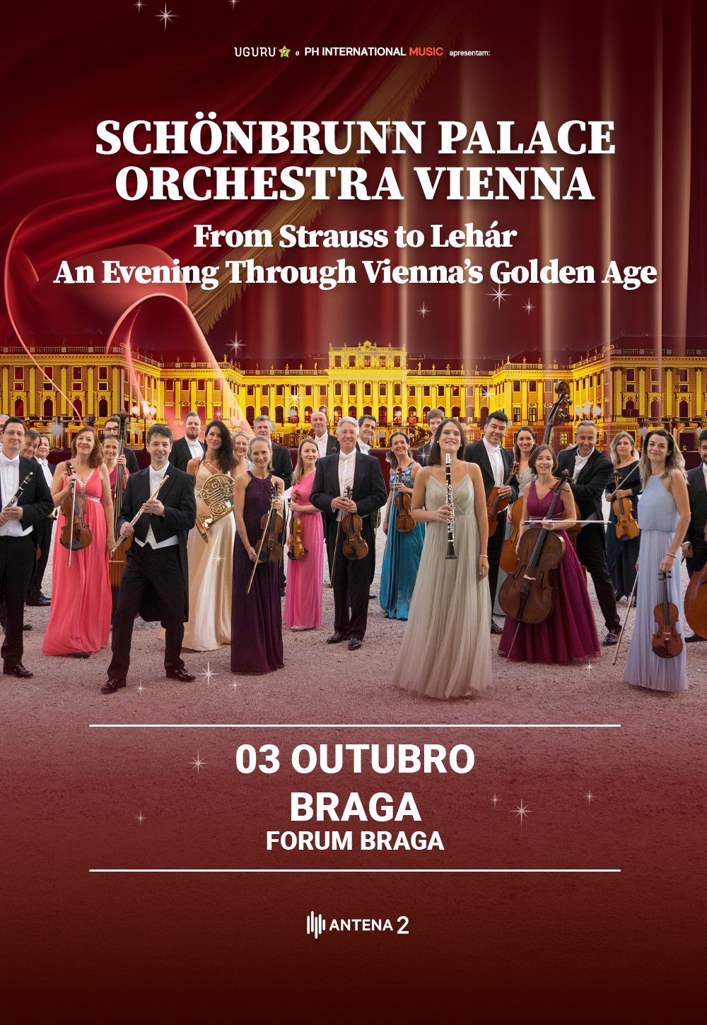 Schönbrunn Palace Orchestra Vienna | Concerto @ Forum Braga
