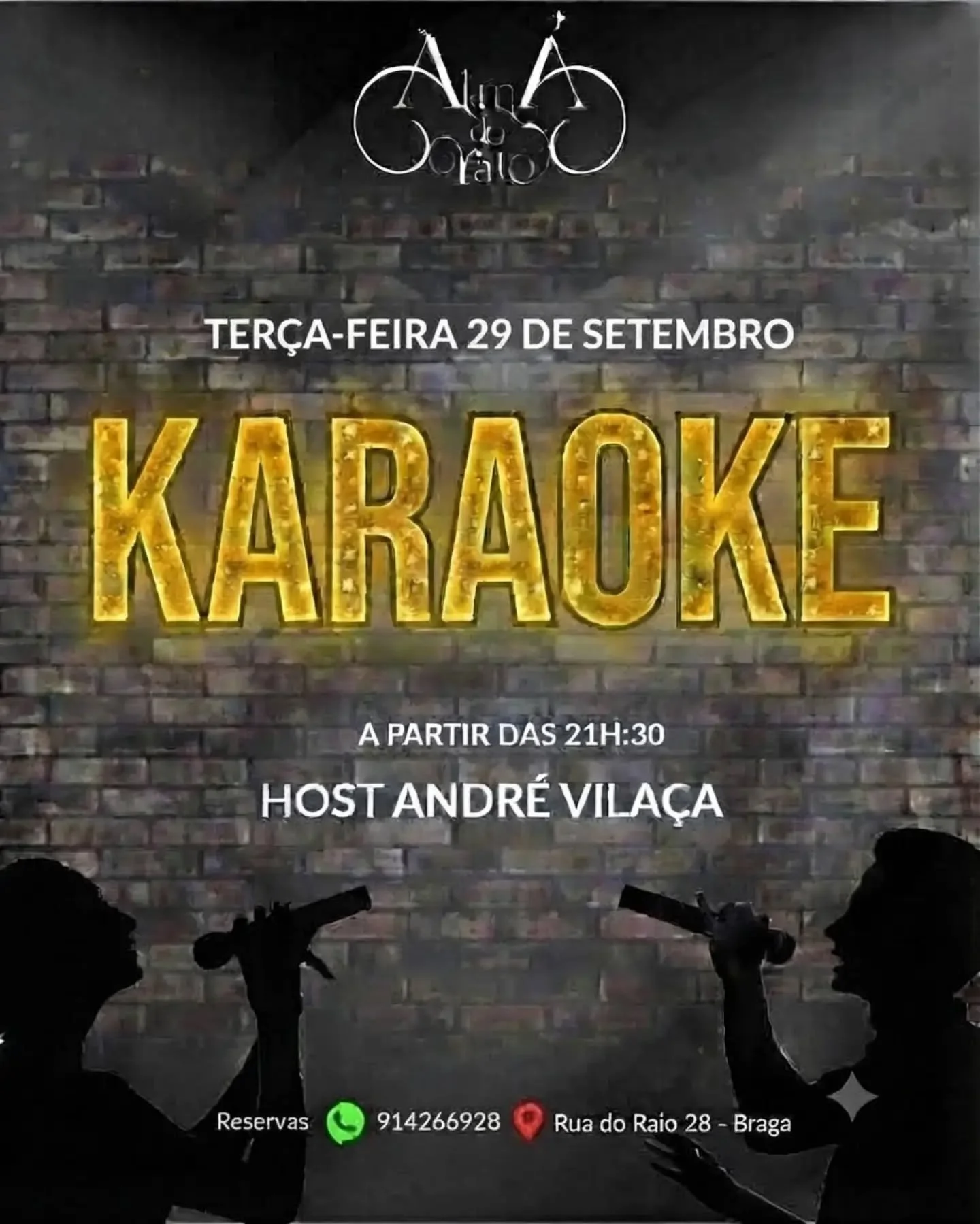 Noite de Karaoke @ Alma do Raio