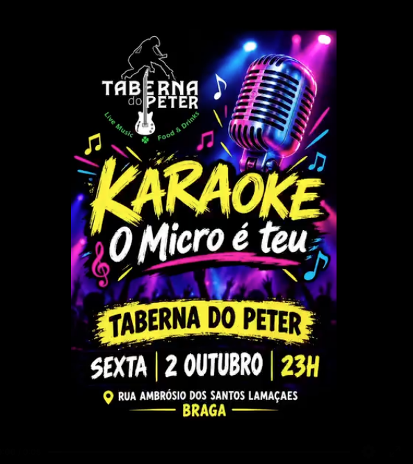 Karaoke @ Taberna do Peter