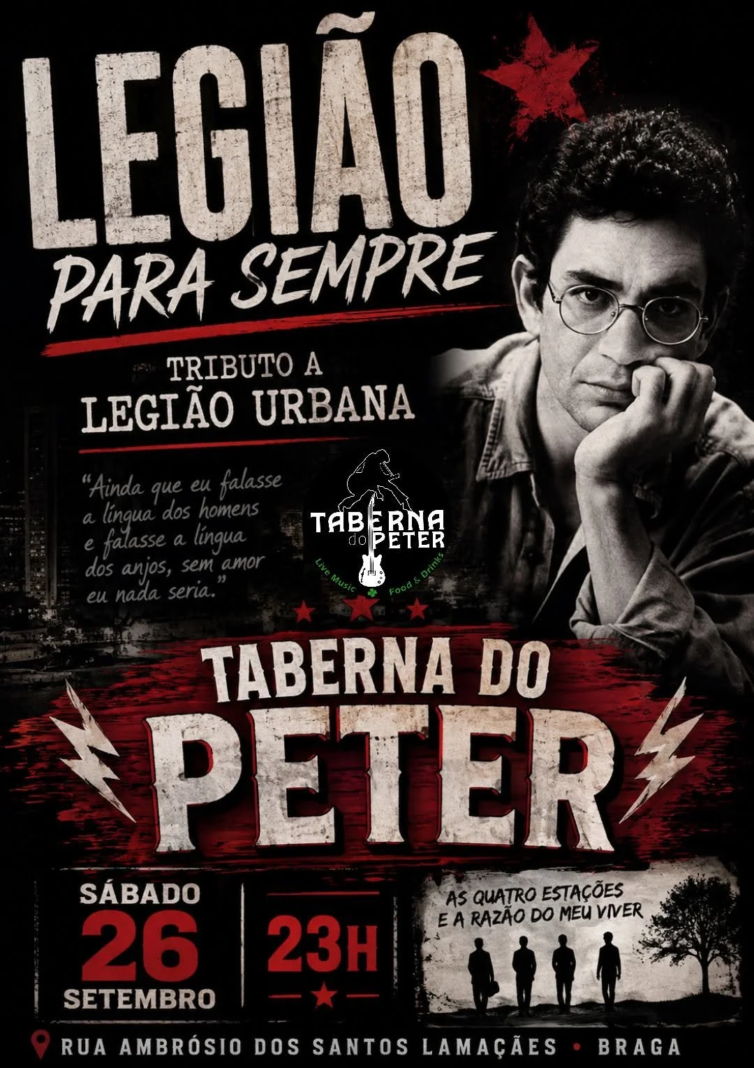 Legião Para Sempre | Concerto @ Taberna do Peter