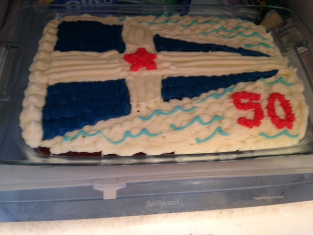 New Haven Yacht Club cake