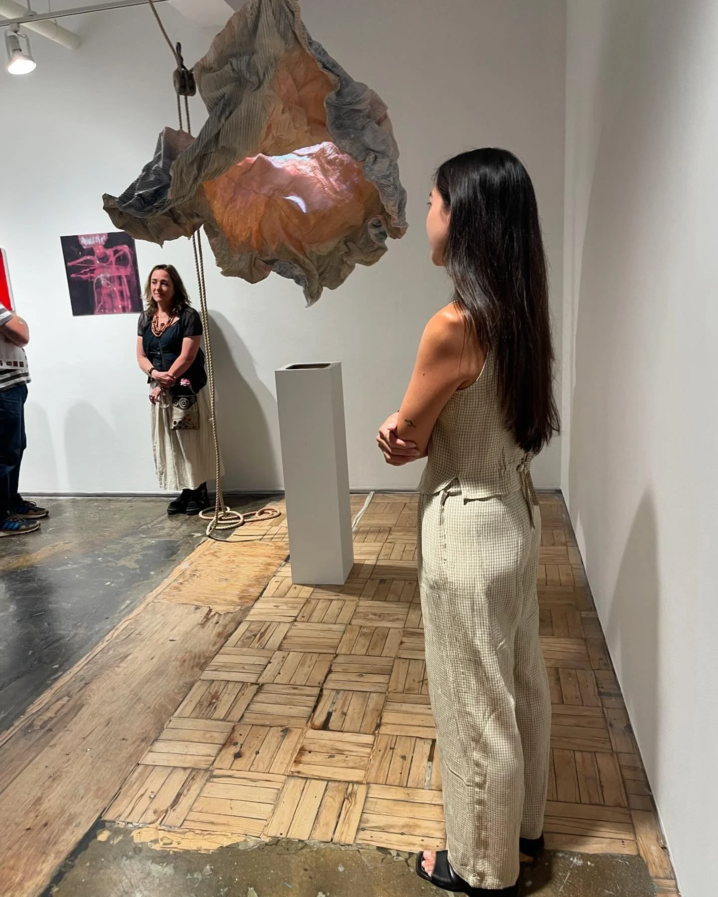 Thank you to all who came out for the opening last week @airgallery and especially to @kaackattack who did such an amazing job herding cats and carving out a beautiful, poetic, and meaningful trajectory with this show, and offering kind and insightfu