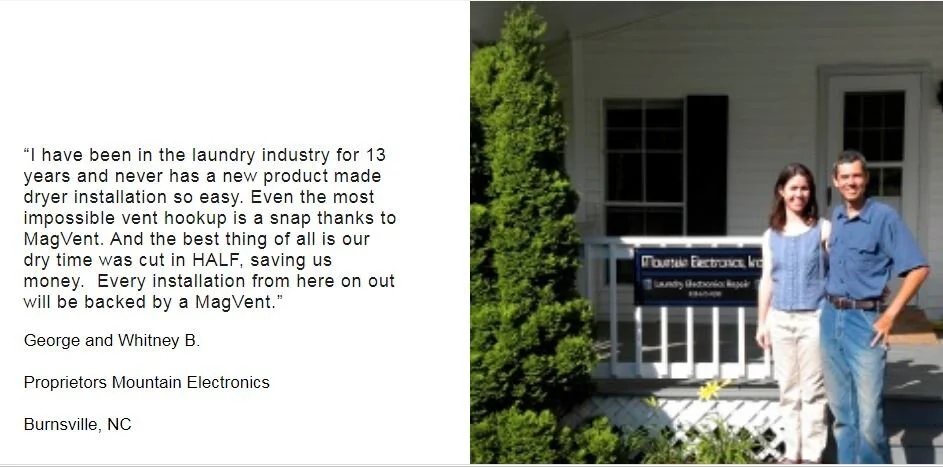 “I have been in the laundry industry for 13 years and never has a new product made dryer installation so easy!"