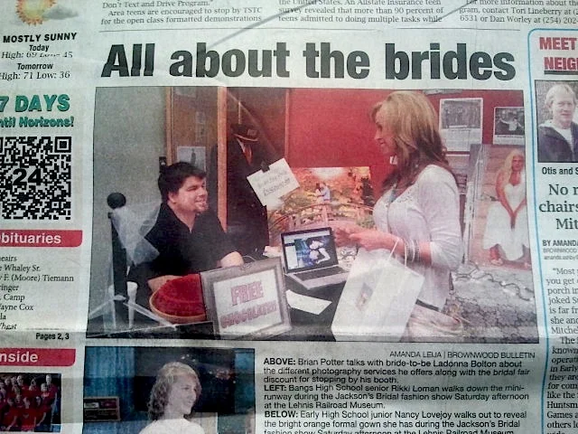 We made the front page!