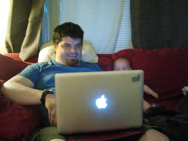 Daddy/Daughter Workday!