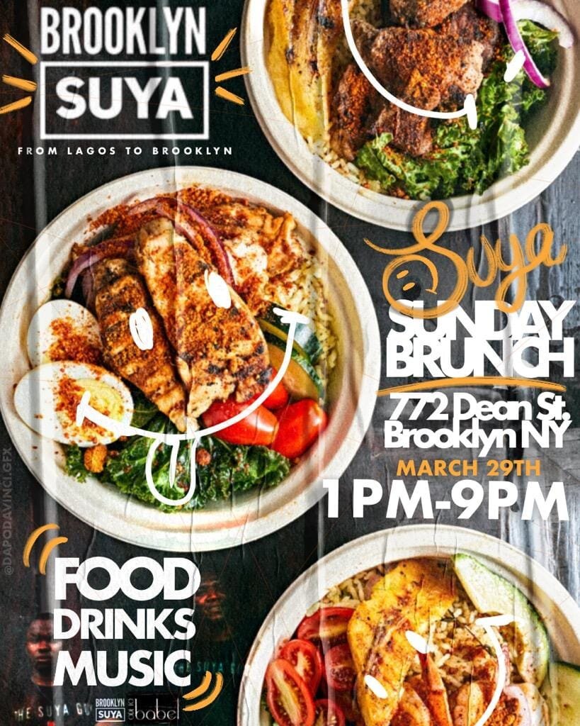 Suya Sunday Brunch Party