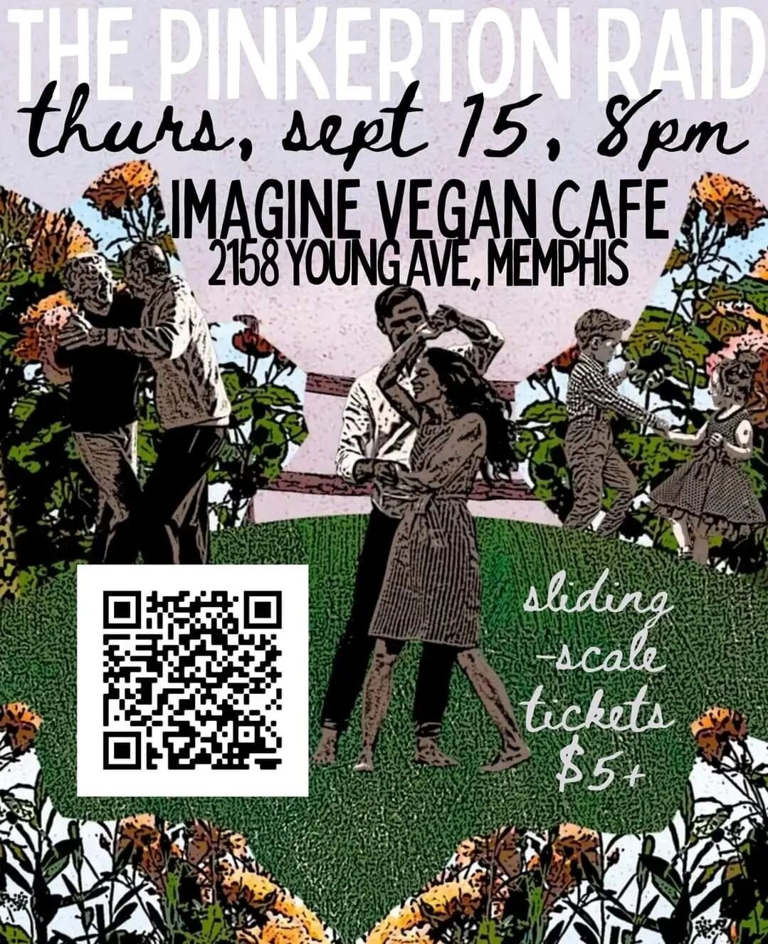 Join us for live music at Imagine next Thursday,  September 15th at 8pm from @thepinkertonraid ! 

#supportlocal #singersongwriter #folkrock #supportsmallbusiness #cooperyoung #901memphis #pinkertonraid #memphismusic