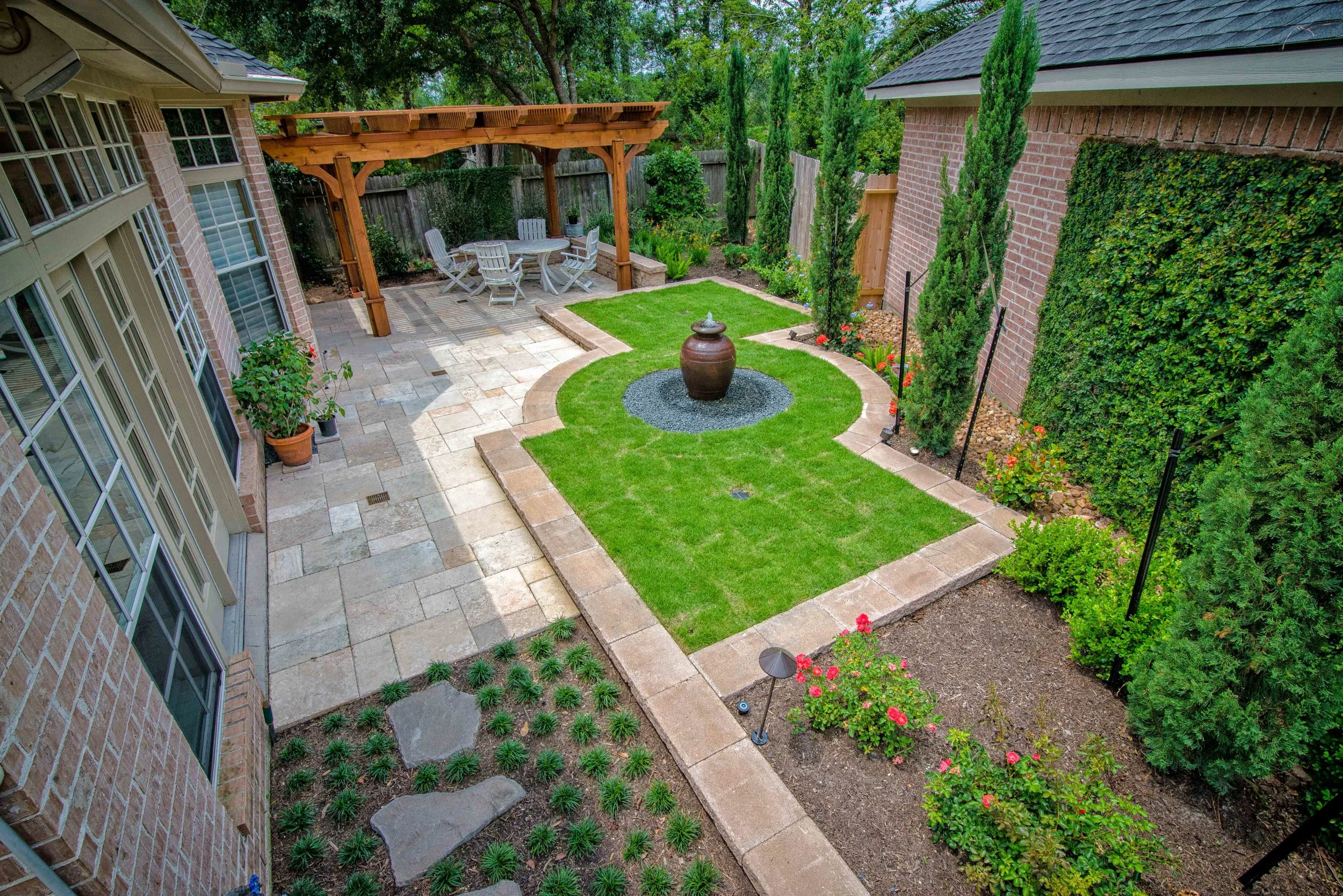 Gazebos, Arbors & Outdoor Kitchens — Mirror Lake Designs Landscape