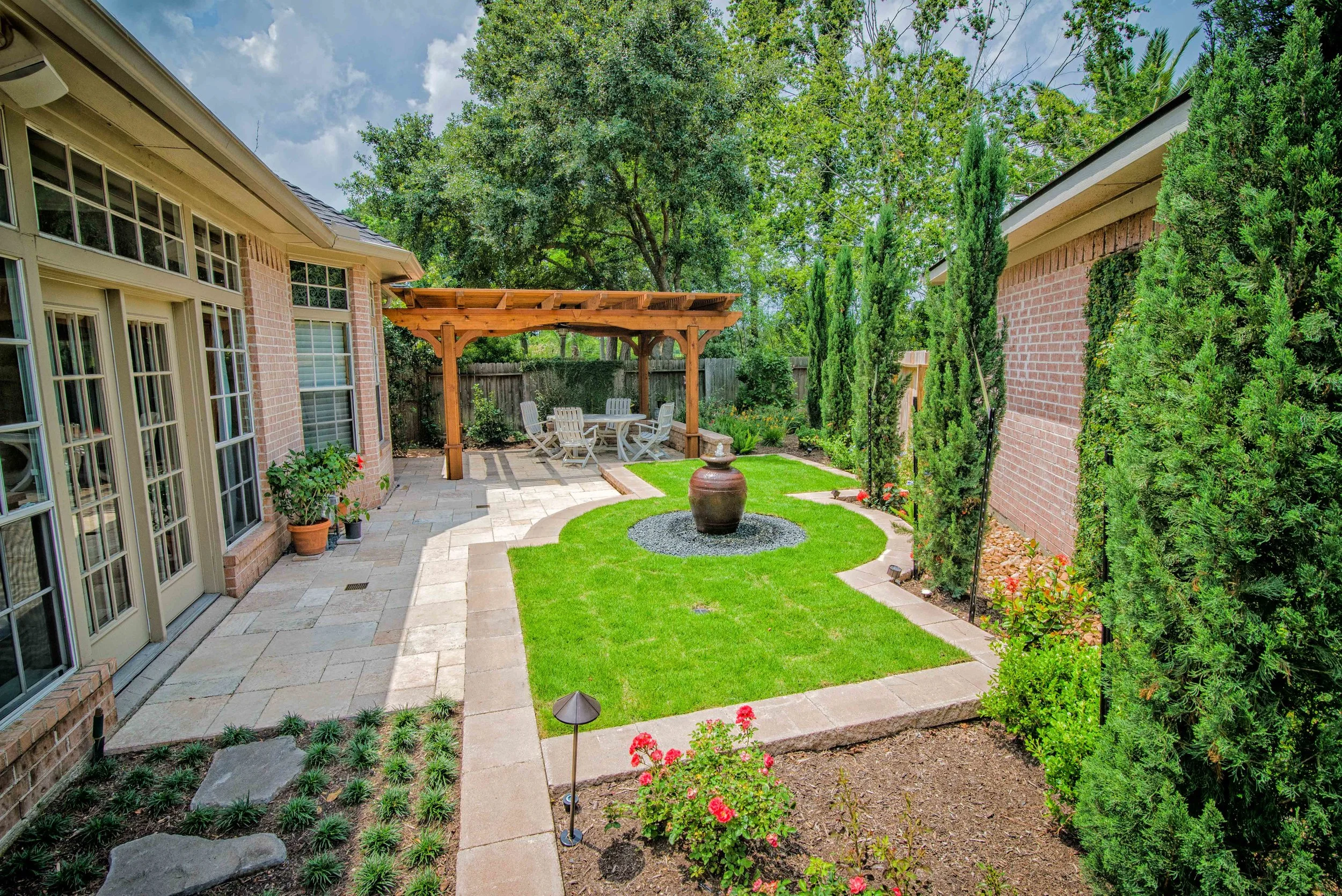 Gazebos, Arbors & Outdoor Kitchens — Mirror Lake Designs Landscape