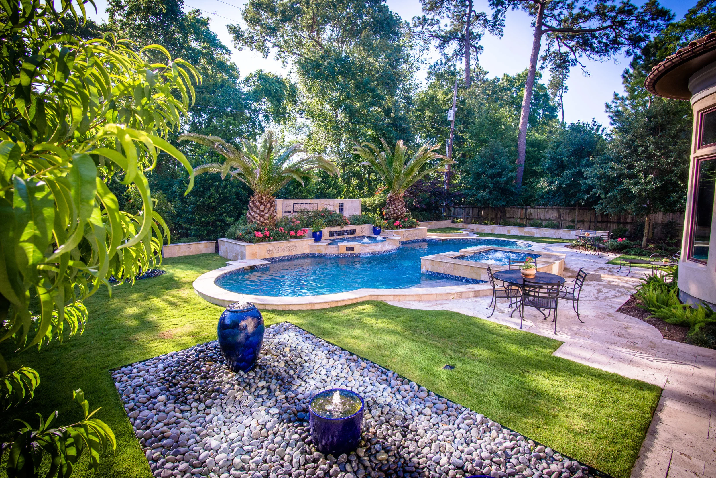 Custom Pool Builder in The Woodlands — Mirror Lake Designs Landscape