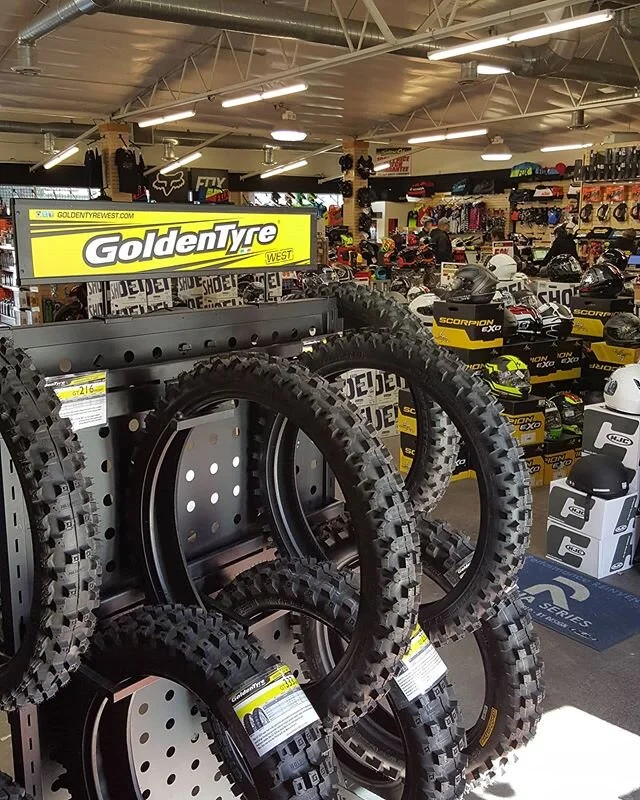 Back when we started this adventure to bring the best products in the world to the U.S. and Canada. A modified FOX racing rack and a road trip to meet dealers. Nothing beats hard work and a dream! @j_matheney | #goldentyrewest | #goldentyre | #golden