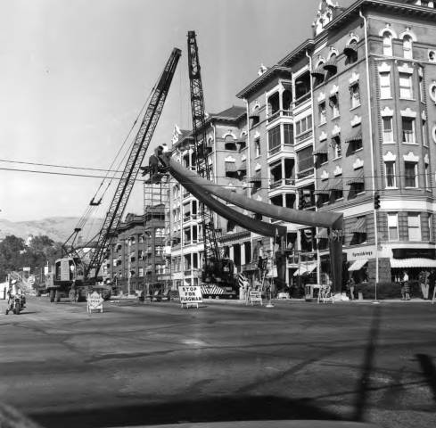 Rebuilding the Eagle Gate, 1963