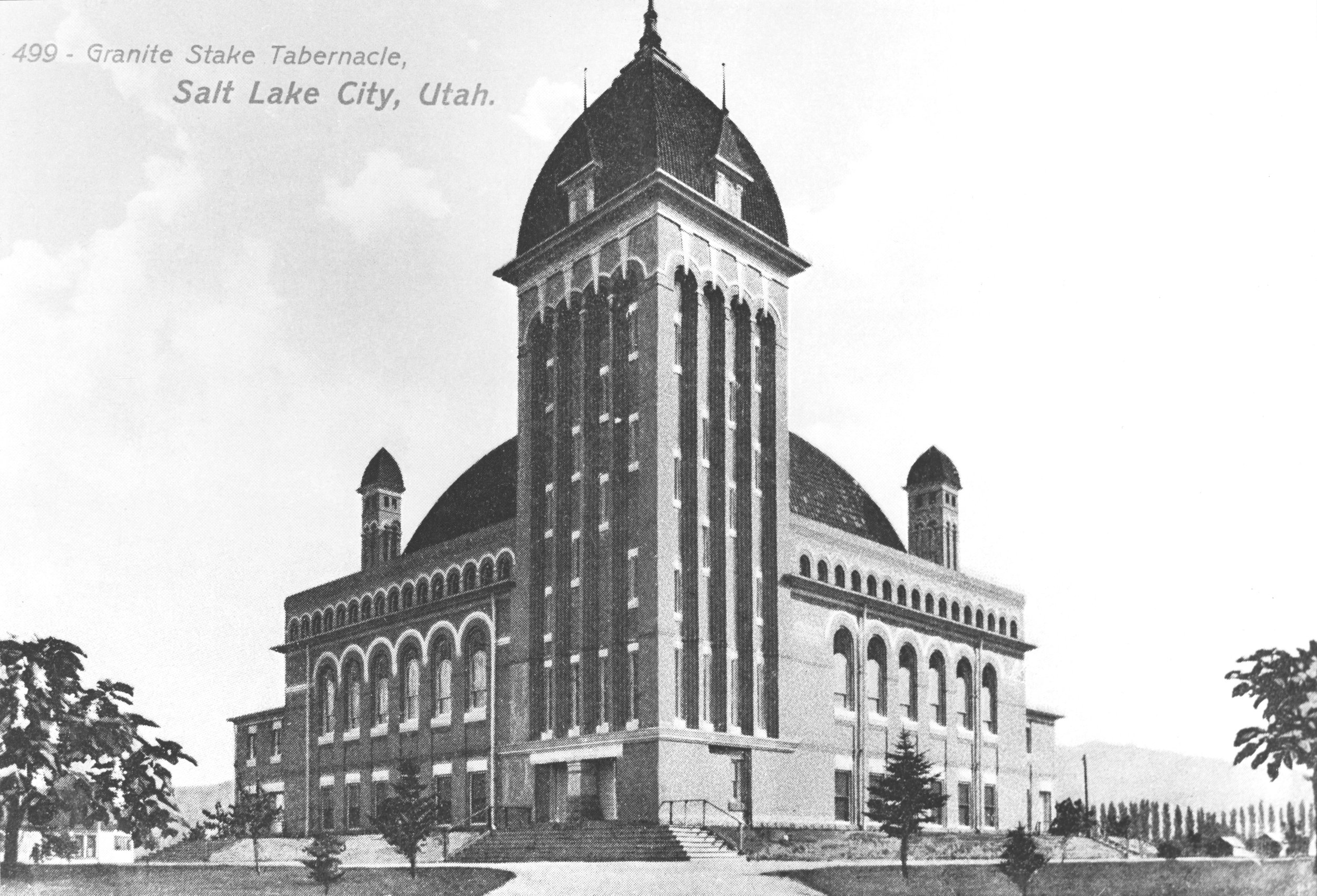 Granite Tabernacle, which once stood at 3300 S. State, where Century 16 Theatres are today.