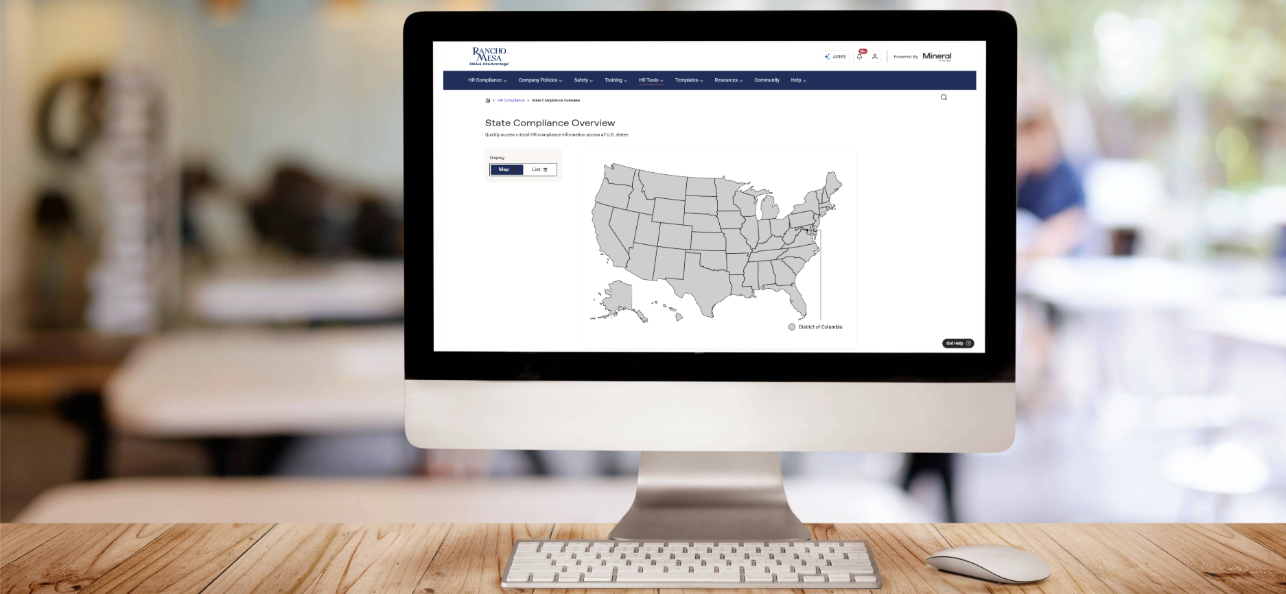 New State Overview Screen in the RM365 HRAdvantage™ Portal — Rancho ...