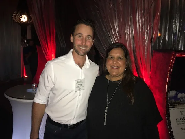 Drew with CEO of NALP, Sabeena Hickman.