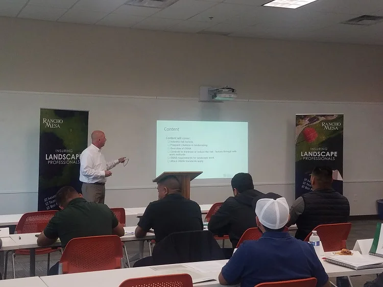 Image of Steve teaching.