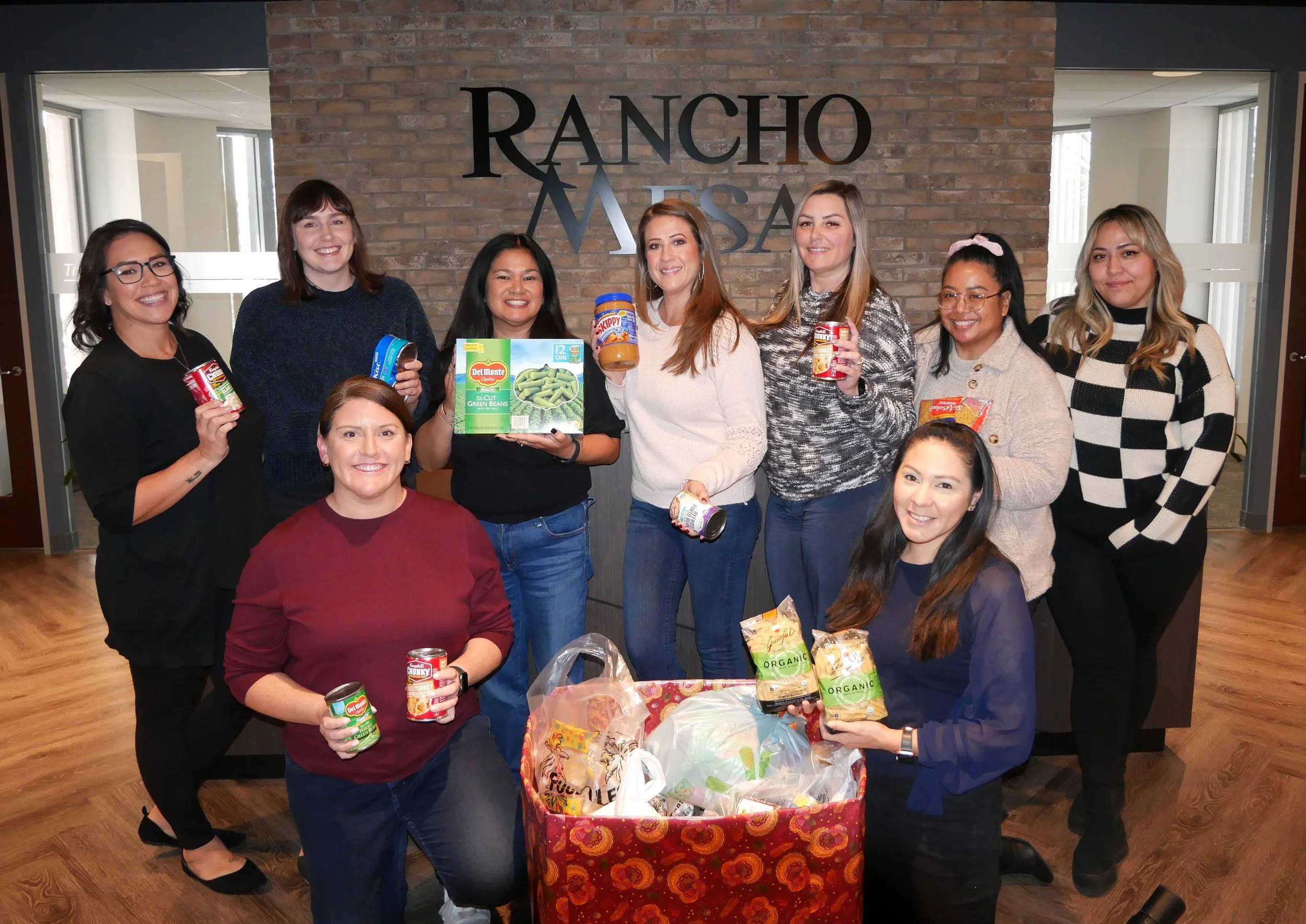  PWI’s Thanksgiving Food Drive, donating to those in need during the holiday season. 