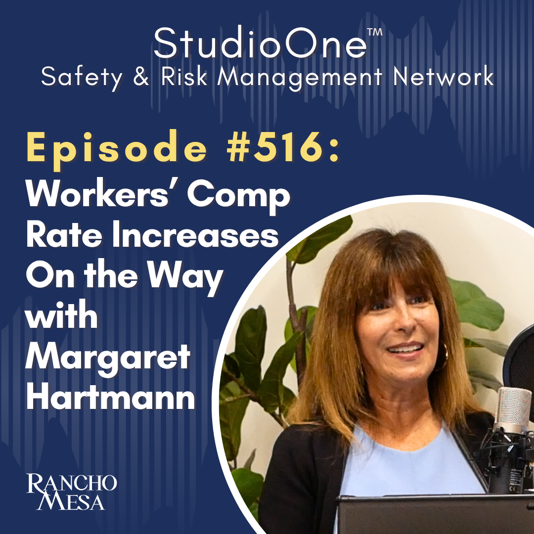 Ep. 516 Workers' Comp Rate Increases On the Way with Margaret Hartmann: Part 2