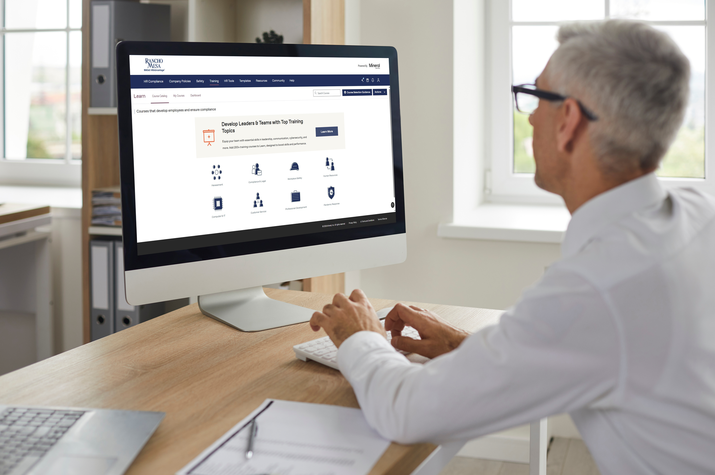 Master the Mineral Training Platform