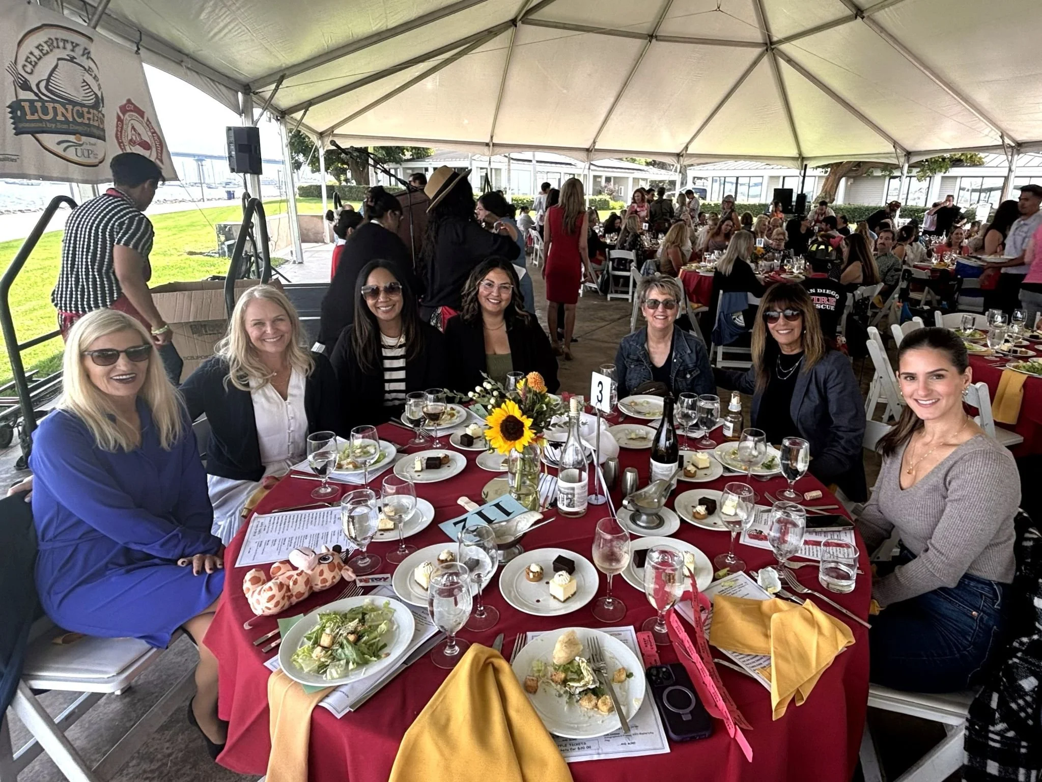  United Cerebral Palsy Association’s Celebrity Waiters Lunch raised funds for those with disabilities.  