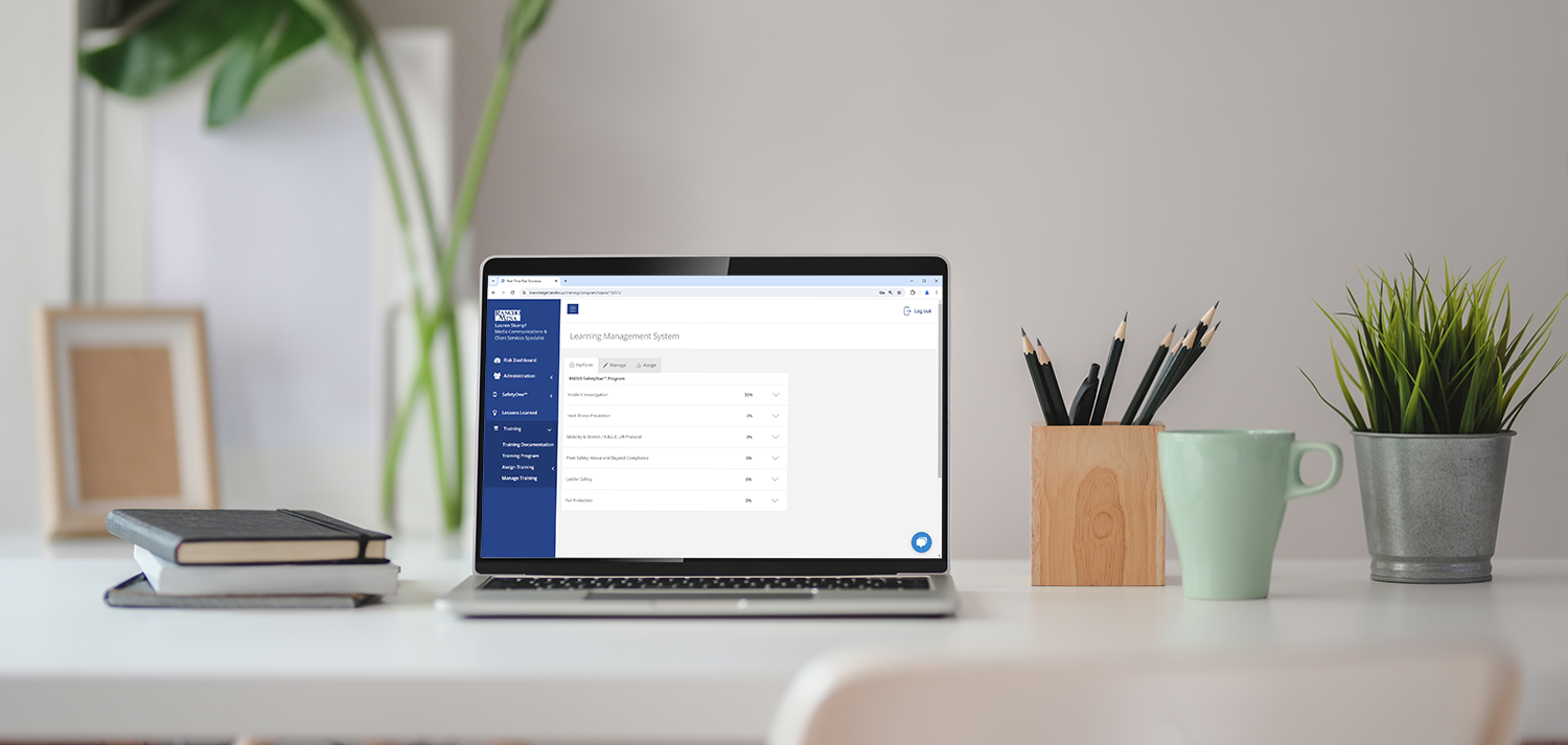 SafetyStar Program in SafetyOne shown on labtop on table.png