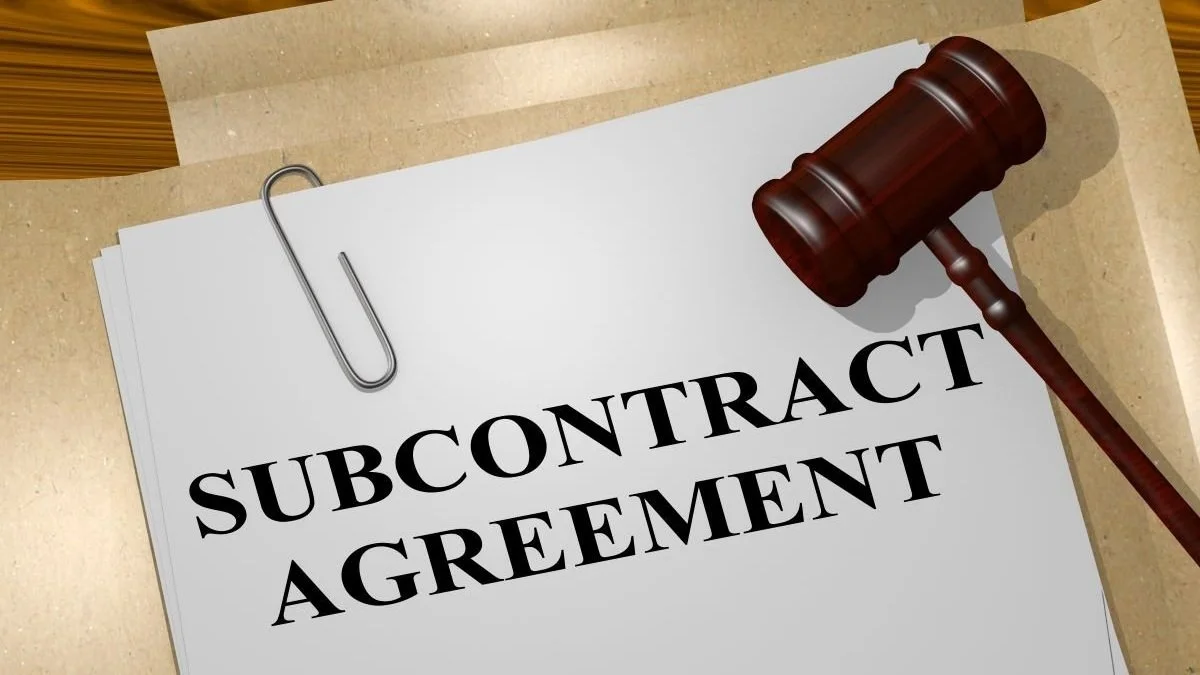 Subcontract Agreement document with gavel.jpg