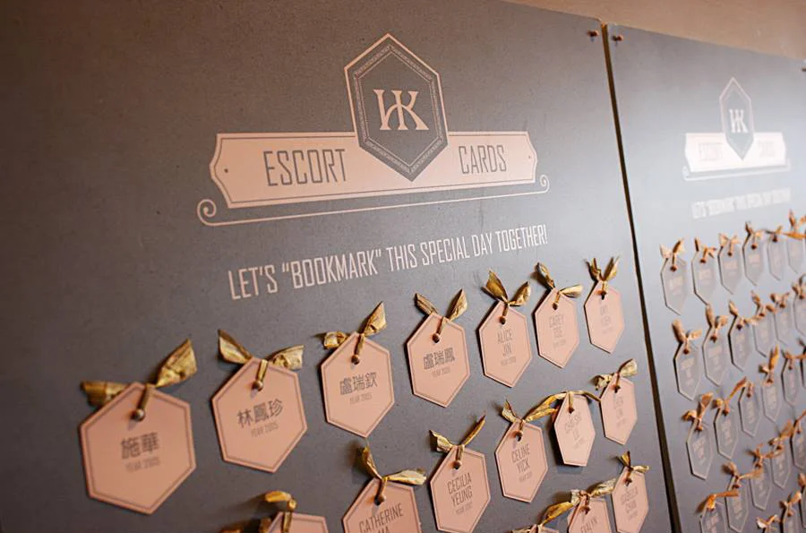 Helen + Kun Hexagon Themed Wedding