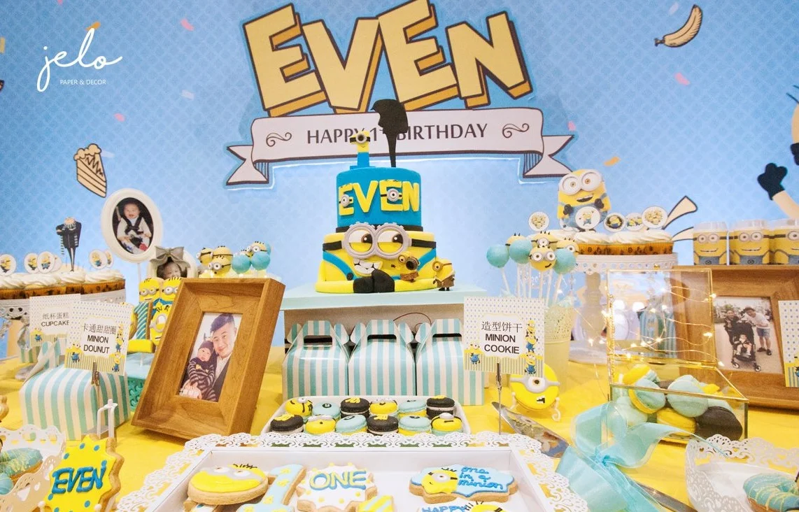 Even Minion Themed Birthday