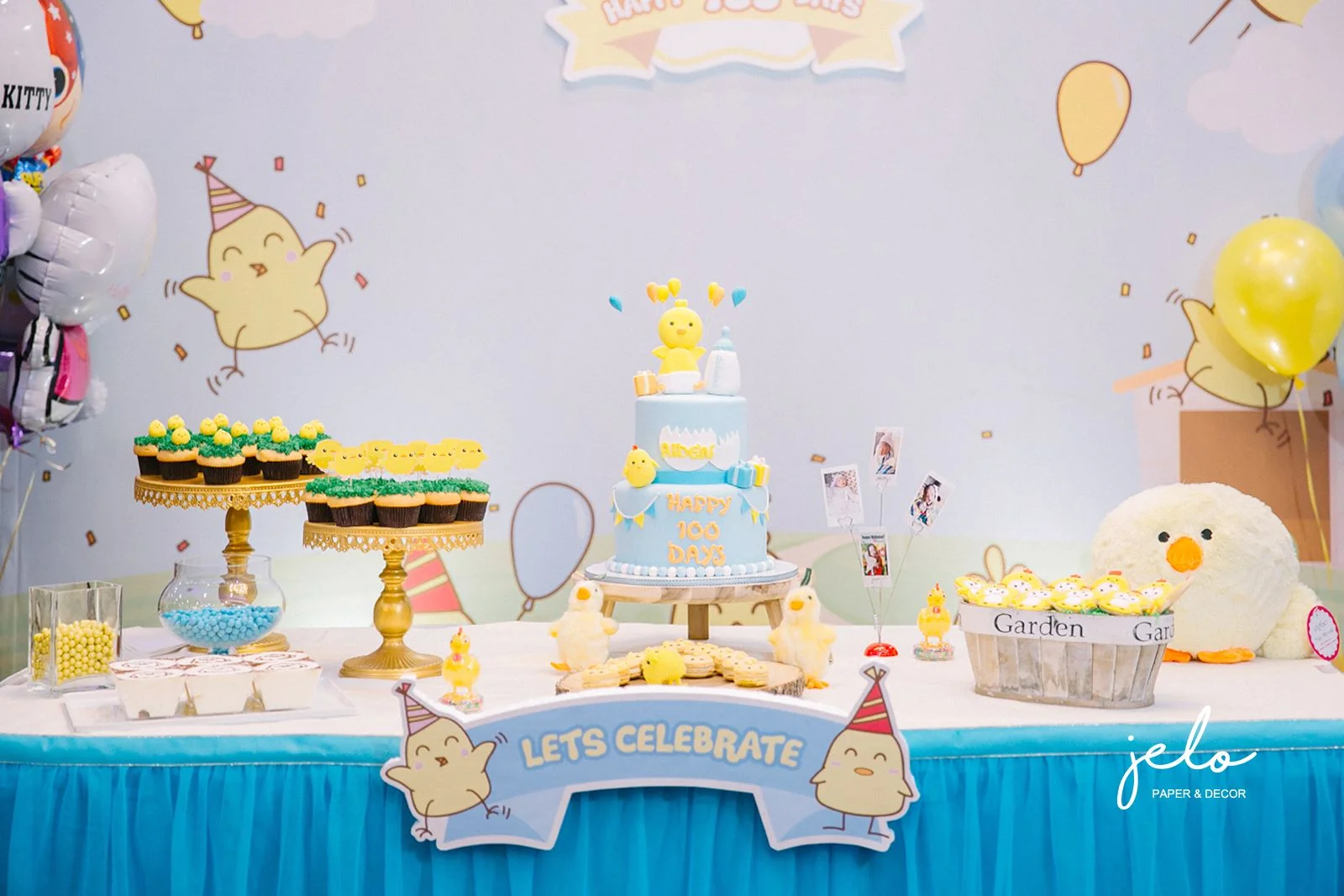 Aiden 100 Days Party