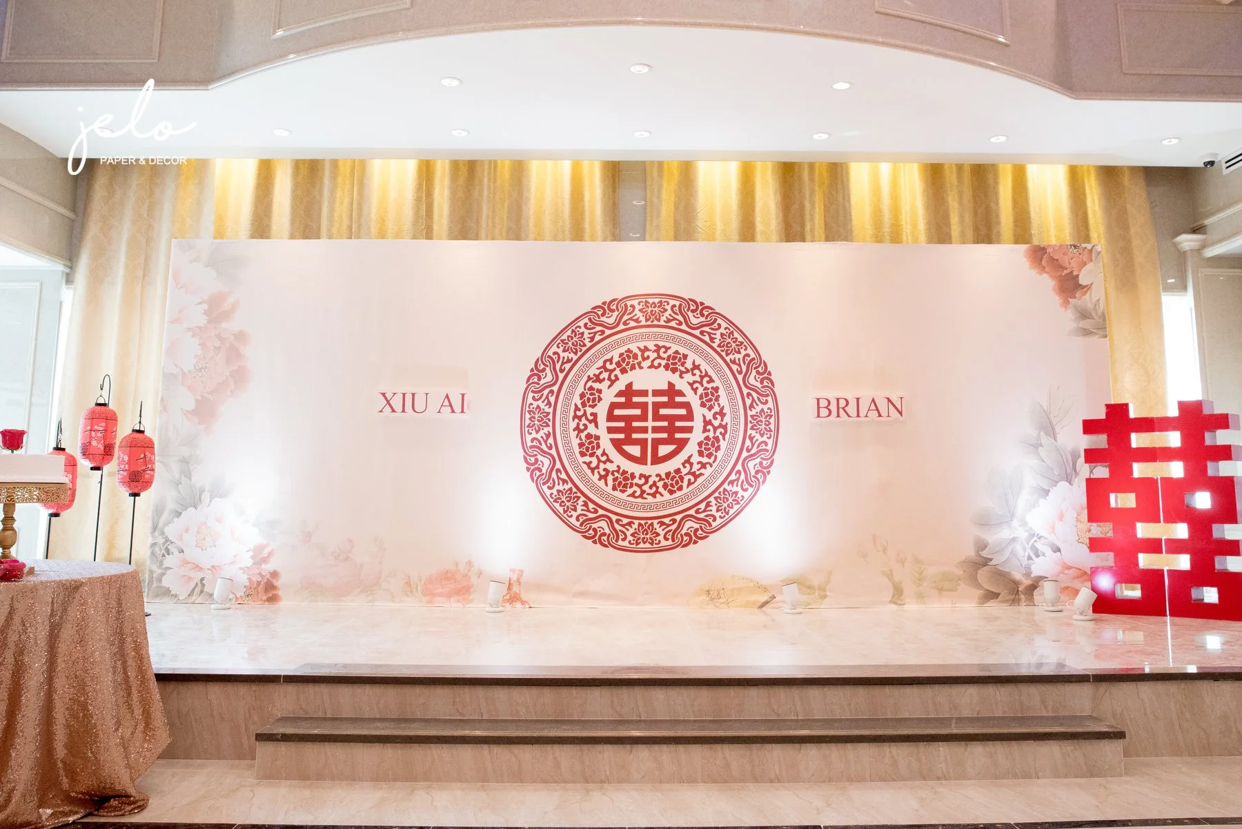 Xiu Ai + Brian Chinese Themed Wedding