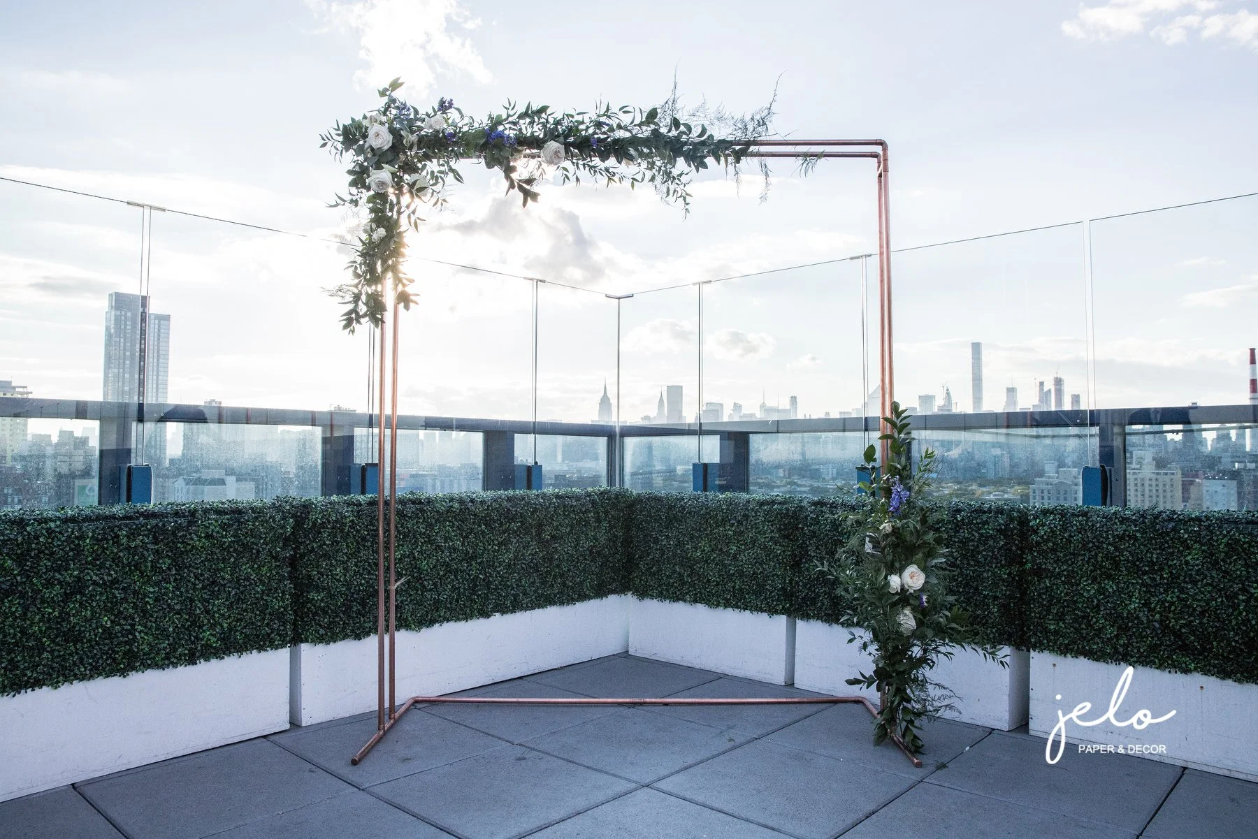 Vanessa + Josh Blue Themed Wedding
