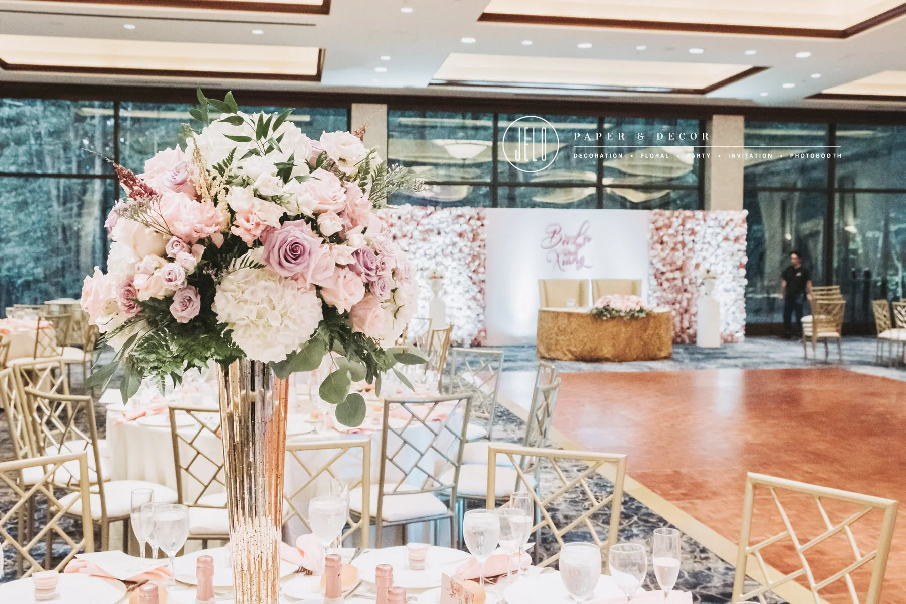 BeiLei + Xiang Purple and Pink Wedding