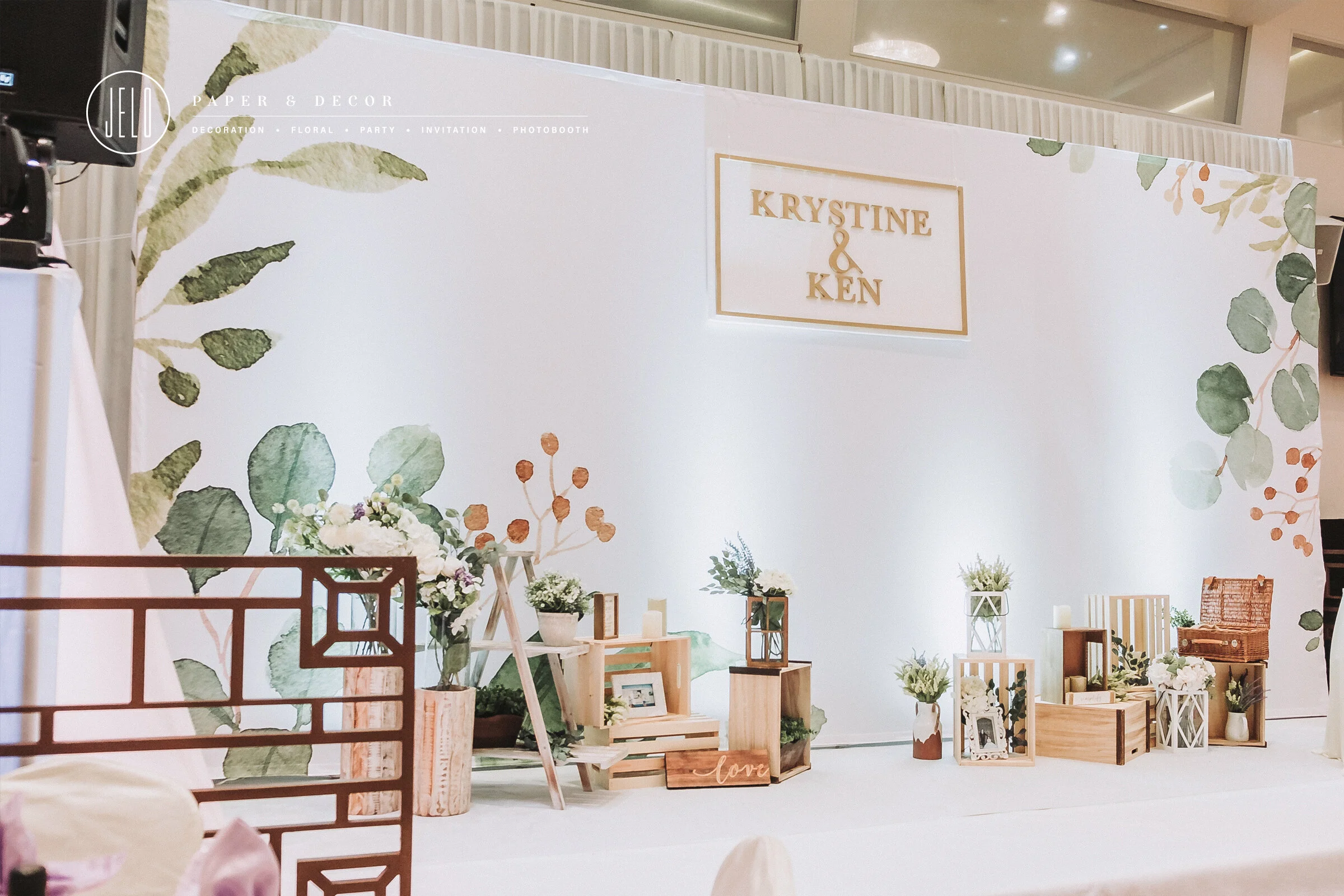 Krystine + Ken Forest Themed Wedding