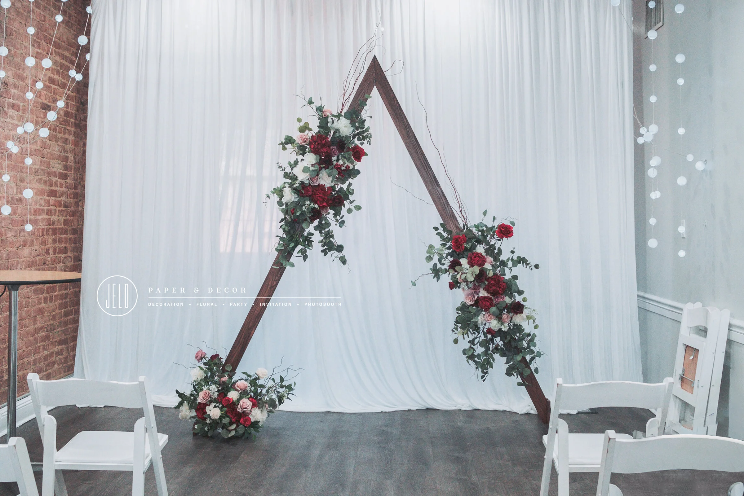 Nicollette's Wedding Ceremony at Brooklyn Fete