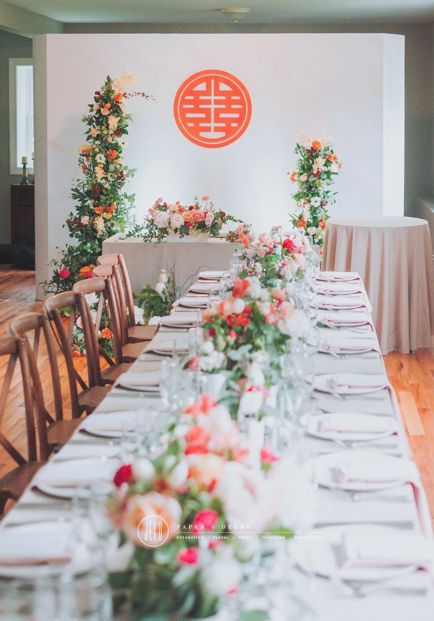 Dorothy + Brian House Wedding at New Jersey