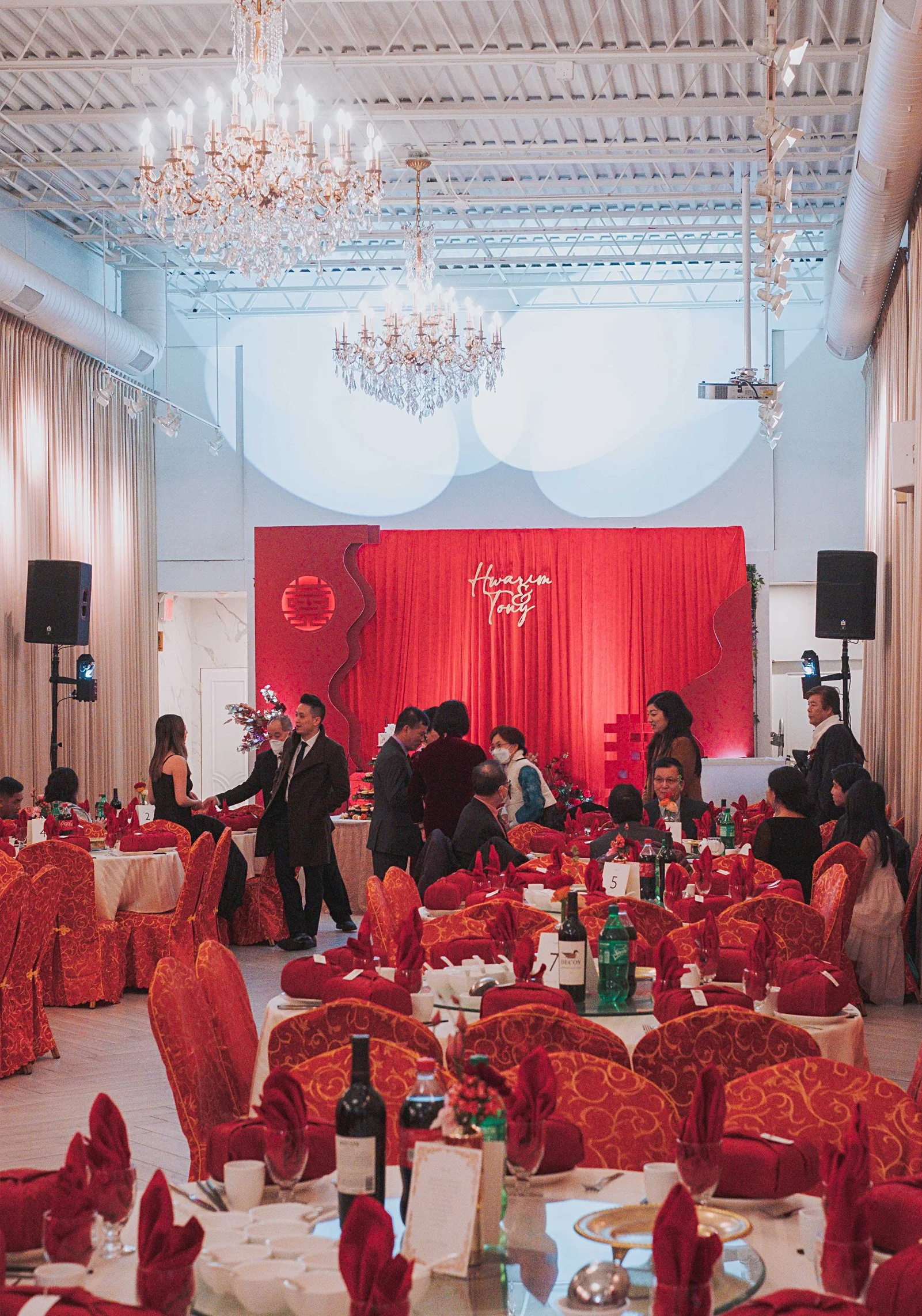 Hwarim + Tony's Chinese Themed Wedding at Park Asia Brooklyn