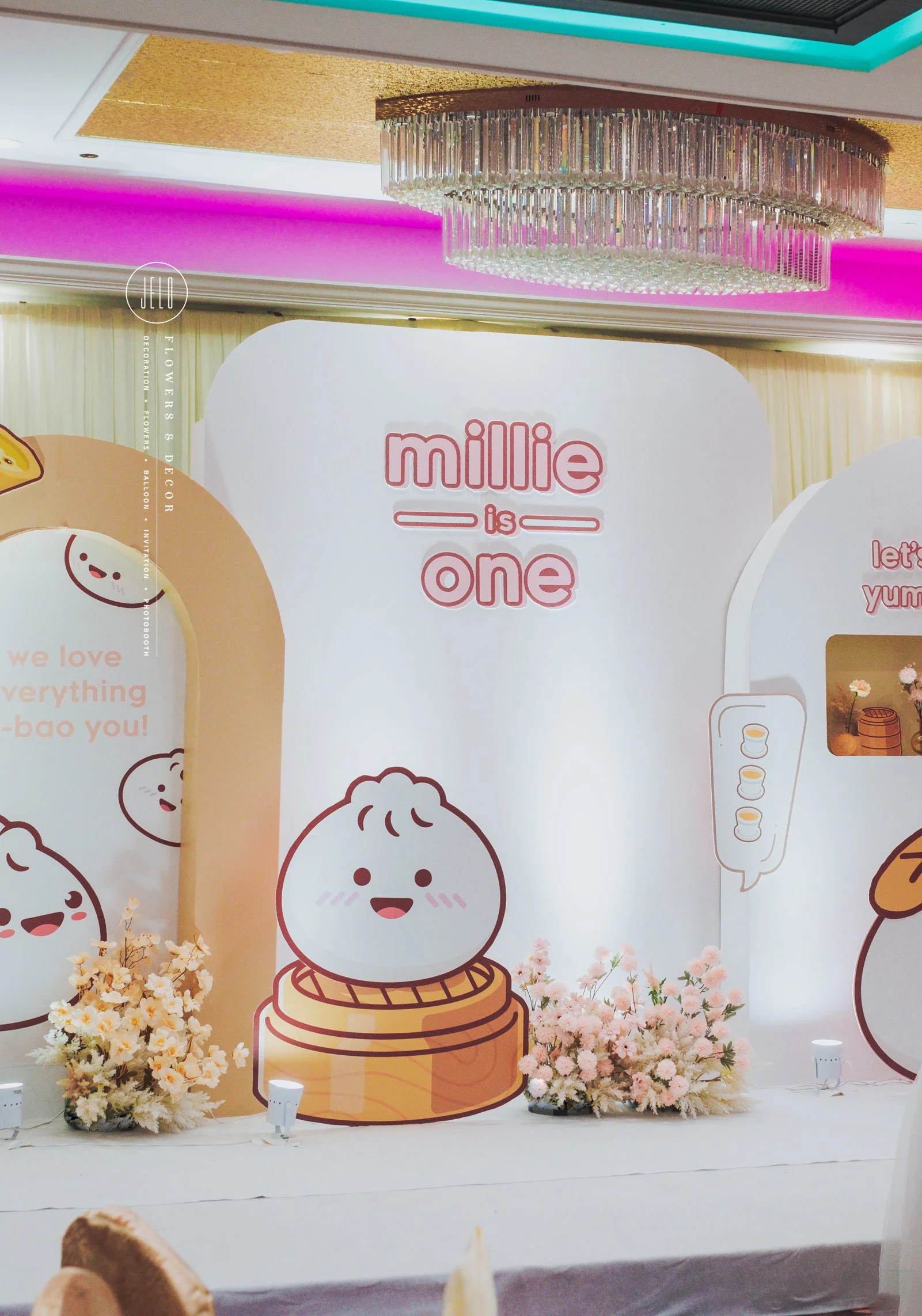 Millie 1st Birthday Bao/Dumpling Themed Party at Affable Eatery Brooklyn