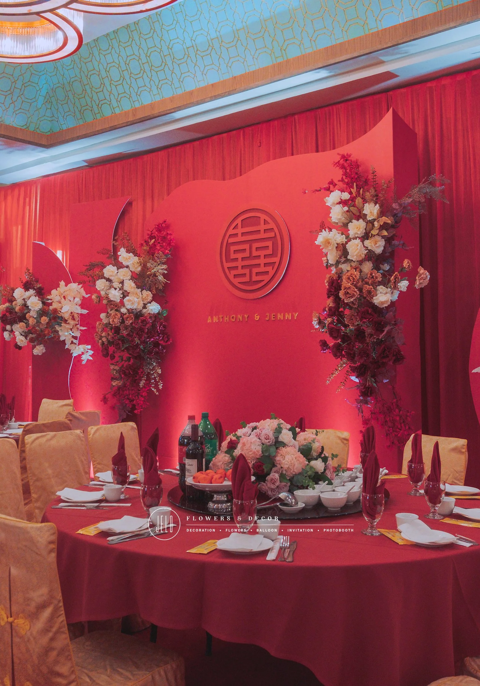 Anthony + Jenny's Chinese Red Wedding at East Harbor Brooklyn