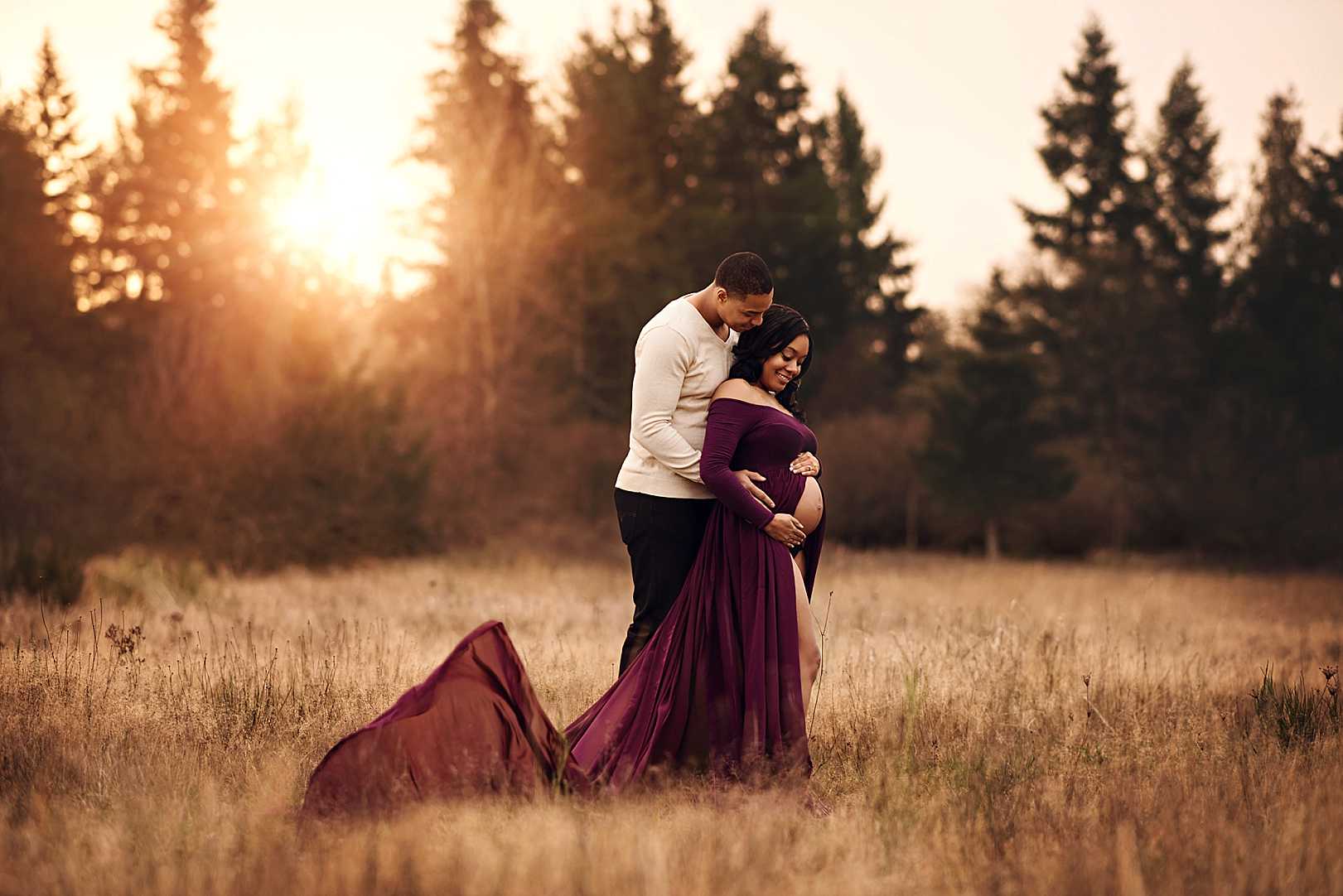 JBLM Maternity Portrait Photographer | Stephanie Ratto Photography