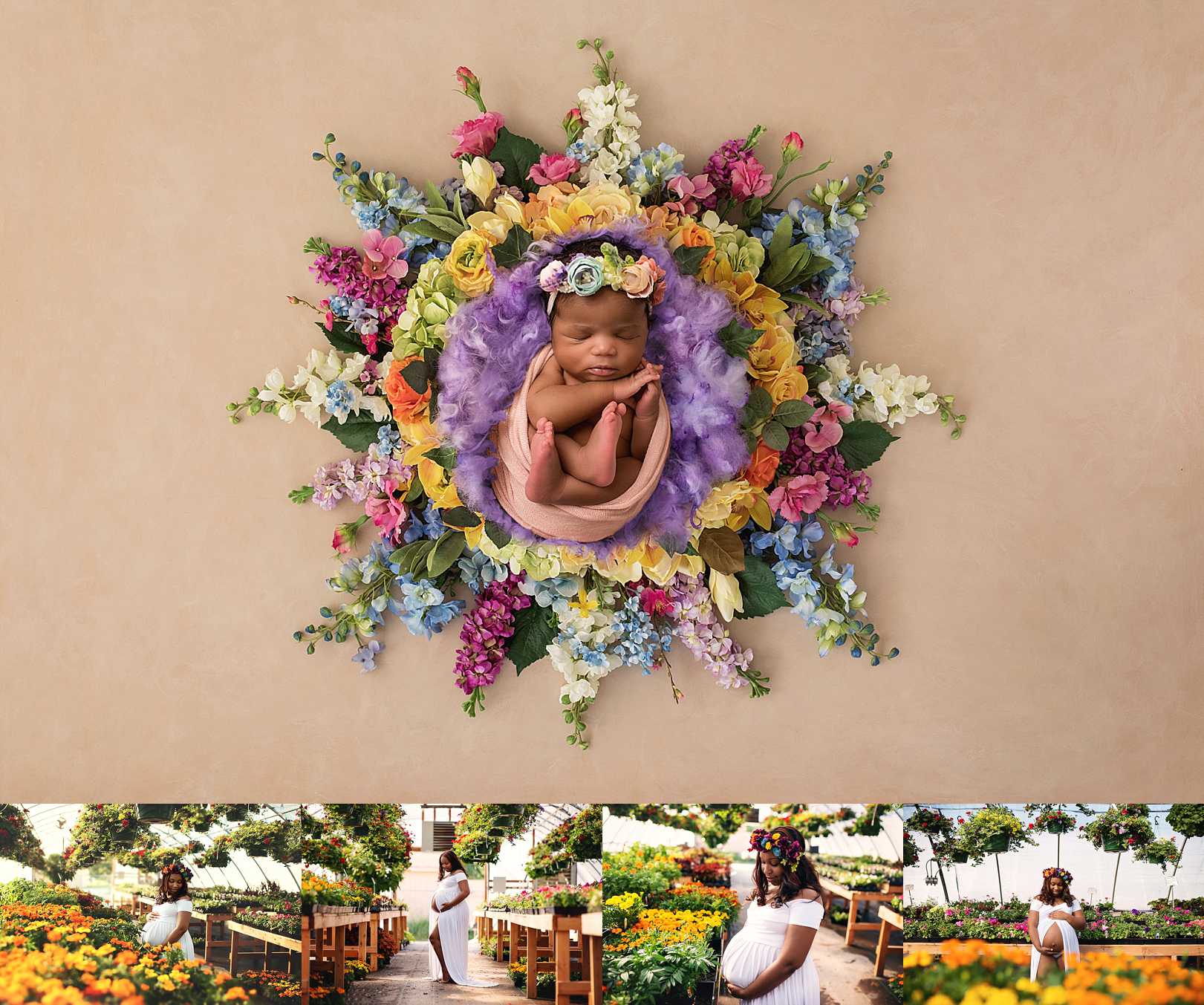 Puyallup Newborn Portrait Session