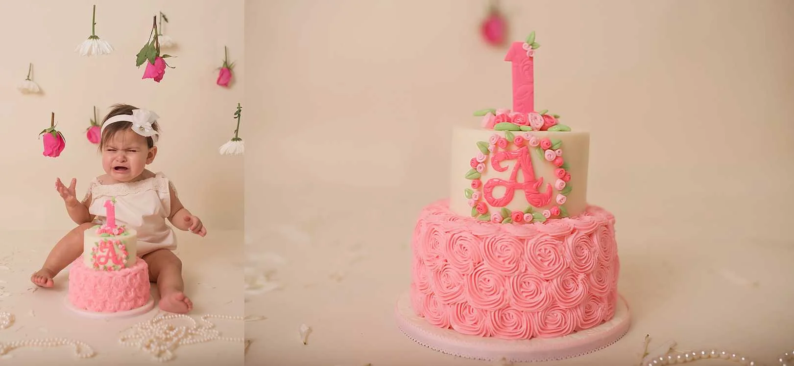 Puyallup's Professional Photographer | Amaya's Cake Smash Session