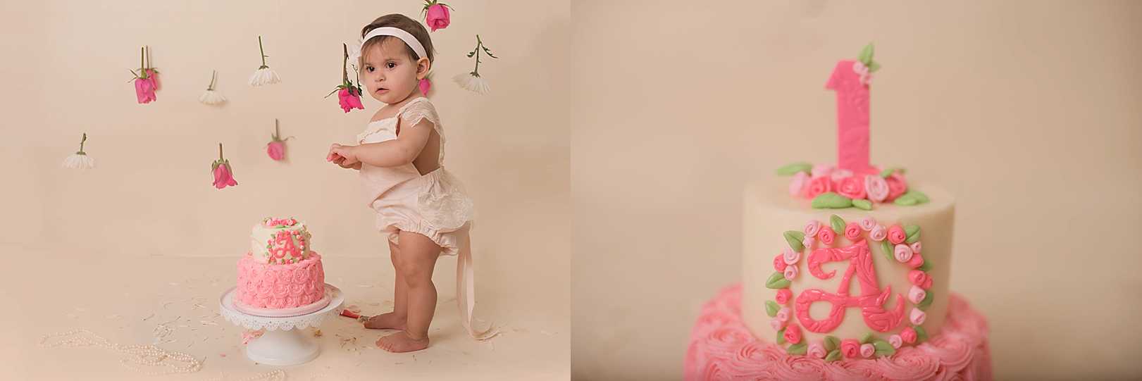 Puyallup's Professional Photographer | Amaya's Cake Smash Session