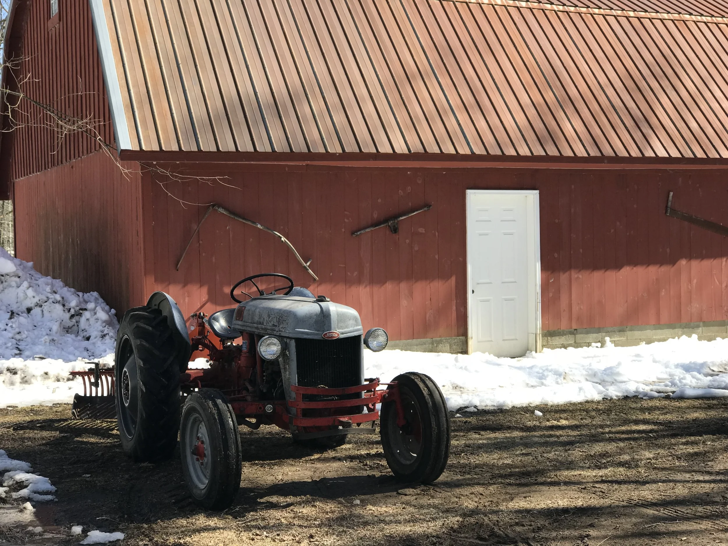 Antique Ford Tractor at Wellnesste Lodge in Central New York near Syracuse.jpeg