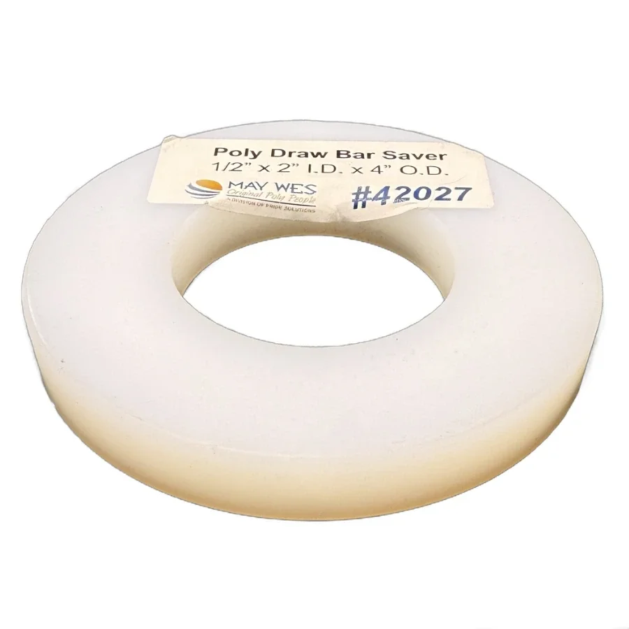 May-Wes MW42027 draw bar saver, 1/2" thick with 2" ID and 4" OD